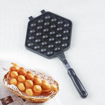 Leegoal Egg Waffle Pan,Non-Stick Grill Egg Cake Pan Egg Puff Waffle Maker Double Sided Iron Pressure Pan,Black - Intl June 2018 - 5 leegoal Egg Waffle Pan,Non-Stick Grill Egg Cake Pan Egg Puff Waffle Maker Double Sided Iron Pressure Pan,Black - intl - 5