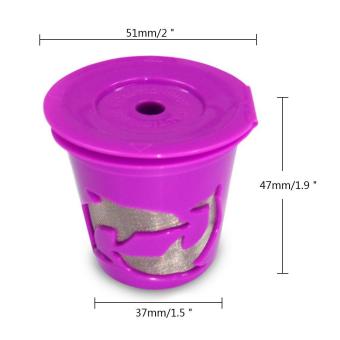 Leegoal Keurig Kcup Reusable Filter Cup For Keurig 2.0 And 1.0Brewers - Purple - Intl June 2018 - 5 Leegoal Keurig Kcup Reusable Filter Cup For Keurig 2.0 And 1.0Brewers - Purple - intl - 5
