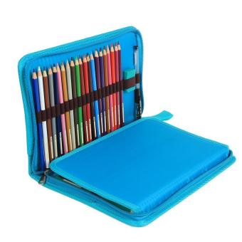 Leegoal Pencil Holder Bag Pencil Zippered Wrap Colored PencilsOrganizer Case Roll Multi Foldable Purpose Pouch,72 Slot,Sky Blue -intl June 2018 - 5 leegoal Pencil Holder Bag Pencil Zippered Wrap Colored PencilsOrganizer Case Roll Multi Foldable Purpose Pouch,72 Slot,Sky Blue -intl - 5