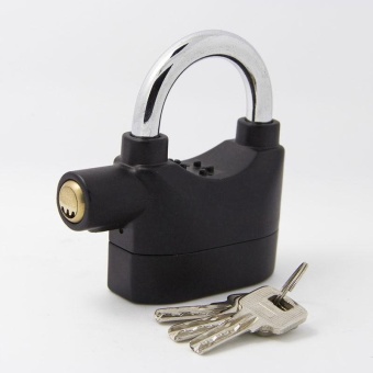 Live Birds Kinbar Alarm Padlock For Door/Motor/Bike/Car 110dbAnti-Theft Security Lock Set With Batteries - Intl June 2018 - 2 Live Birds Kinbar Alarm Padlock for Door/Motor/Bike/Car 110dbAnti-Theft Security Lock Set with Batteries - intl - 2
