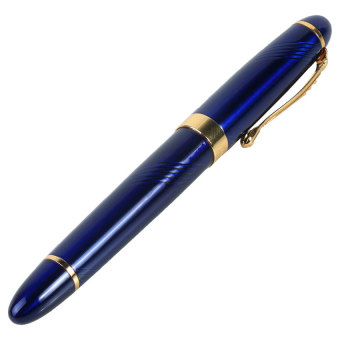 Luxury Jinhao M Nib 18KGP Fountain Pen(Kurve Blue) May 2018 - 3 Luxury Jinhao M Nib 18KGP Fountain Pen(Kurve Blue) - 3