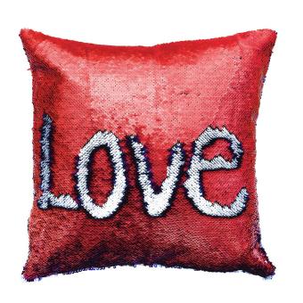 Magic Color And Pattern Changing Stylish Glitter Reversible SequinsMermaid Pillowcase 1616in Decorative Pillow Covers Home CushionSofa Pillowcase (Purple And Blue) - Intl June 2018 - 4 Magic Color and Pattern Changing Stylish Glitter Reversible SequinsMermaid Pillowcase 1616in Decorative Pillow Covers Home CushionSofa Pillowcase (Purple and Blue) - intl - 4