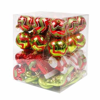 Merry & Bright Festive Vintage Style Christmas Ball OrnamentSet June 2018 - 2 Merry & Bright Festive Vintage Style Christmas Ball OrnamentSet - 2