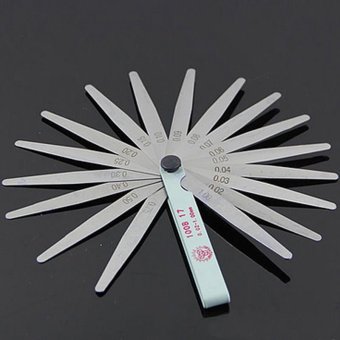 Metric Feeler Gauge Gap Filler Thickness Measurement Tools 17Blades 0.02 To 1mm Multi Intl - Intl June 2018 - 3 Metric Feeler Gauge Gap Filler Thickness Measurement Tools 17Blades 0.02 to 1mm Multi Intl - intl - 3