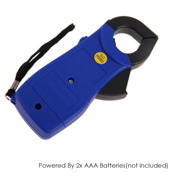 Mini Handheld LCD Display Digital AC DC Voltmeter Ammeter Ohmmeter Tester Clamp Meter Multimeter Blue June 2018 - 2 Mini Handheld LCD Display Digital AC DC Voltmeter Ammeter Ohmmeter Tester Clamp Meter Multimeter Blue - 2