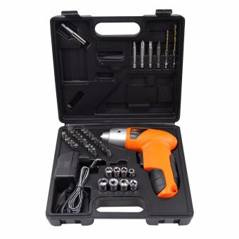 Mini Portable Electric Drill Cordless Screwdriver 45pcs Tools (Orange) April 2018 - 3 Mini Portable Electric Drill Cordless Screwdriver 45pcs Tools (Orange) - 3