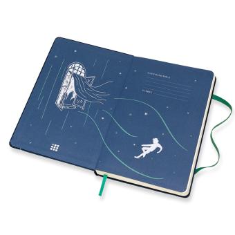 Moleskine Limited Edition Peter Pan Large Ruled Notebook (SapphireBlue) June 2018 - 3 Moleskine Limited Edition Peter Pan Large Ruled Notebook (SapphireBlue) - 3