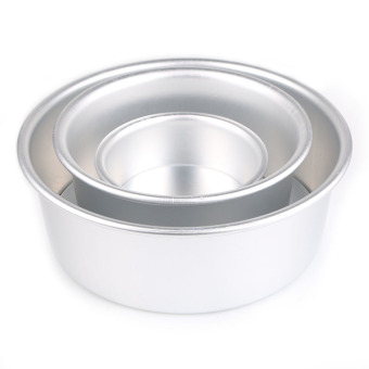 New 2/4/6/8'' Aluminum Alloy Non-stick Round Cake Baking Mould PanBakeware Tool 6 Inches June 2018 - 3 New 2/4/6/8'' Aluminum Alloy Non-stick Round Cake Baking Mould PanBakeware Tool 6 inches - 3