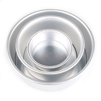 New 2/4/6/8'' Aluminum Alloy Non-stick Round Cake Baking Mould PanBakeware Tool 6 Inches June 2018 - 2 New 2/4/6/8'' Aluminum Alloy Non-stick Round Cake Baking Mould PanBakeware Tool 6 inches - 2