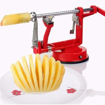 New Arrival Stainless Steel Fruit Peeler Apple Peeler SlicingMachine Vegetable Potato Slicer Cutter Kitchen Tool - Intl April 2018 - 2 New Arrival Stainless Steel Fruit Peeler Apple Peeler SlicingMachine Vegetable Potato Slicer Cutter Kitchen Tool - intl - 2
