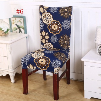 New Floral Print Chair Covers Home Dining Multifunctional Spandex Seat Covers Chair Cover 8# - Intl June 2018 - 3 New Floral Print Chair Covers Home Dining Multifunctional Spandex Seat Covers Chair Cover 8# - intl - 3