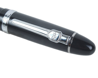 NiceEshop Luxury Fountain Pen Jinhao 159 Bright With Silver BroadNib(Black) June 2018 - 5 niceEshop Luxury Fountain Pen Jinhao 159 Bright with Silver BroadNib(Black) - 5