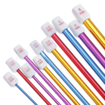 NiceEshop Multicolour Aluminum Crochet Hook Knit Needles WeaveKnit,Set Of 11 June 2018 - 2 niceEshop Multicolour Aluminum Crochet Hook Knit Needles WeaveKnit,Set of 11 - 2