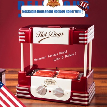 Nostalgia Old Fashioned Household Hot Dog Roller Grill With BunWarmer Hotdog Maker Hot-dog Barbecue BBQ Machine Sausage Grill 5Rollers 220-240V - Intl June 2018 - 2 Nostalgia Old Fashioned Household Hot Dog Roller Grill with BunWarmer Hotdog Maker Hot-dog Barbecue BBQ Machine Sausage Grill 5Rollers 220-240V - intl - 2