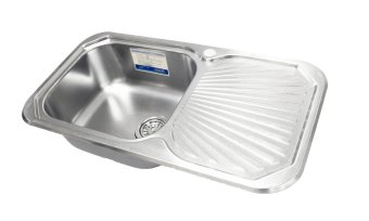 Oulin OL-307R Kitchen Sink (Silver) With FREE Sink Tap June 2018 - 2 Oulin OL-307R Kitchen Sink (Silver) with FREE Sink Tap - 2