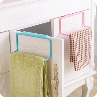 Over Door Tea Towel Rack Rail Kitchen Cabinet Bar Hanging Cupboard Hanger Shelf(Color:Green) - Intl June 2018 - 2 Over Door Tea Towel Rack Rail Kitchen Cabinet Bar Hanging Cupboard Hanger Shelf(Color:Green) - intl - 2