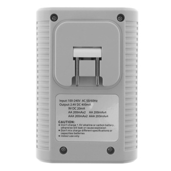 PALO 4 Independent Slots Battery Smart Charger With LED Indicatorfor AA / AAA / 9v / Ni-MH / Ni-Cd Batteries Support DifferentBattery Mixed Charging - Intl June 2018 - 4 PALO 4 Independent Slots Battery Smart Charger with LED Indicatorfor AA / AAA / 9v / Ni-MH / Ni-Cd Batteries Support DifferentBattery Mixed Charging - intl - 4