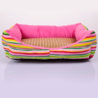 Pet Dog Cat Hot Summer Cooling Bed Straw Bamboo Pad April 2018 - 2 Pet Dog Cat Hot Summer Cooling Bed Straw Bamboo Pad - 2
