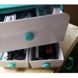 Phoebe's Multi-function Tissue Box And Mini Drawer Organizer (Blue) August 2018 - 2 Phoebe's Multi-function tissue box and mini drawer organizer (Blue) - 2
