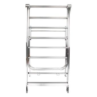 PhoenixHub High Quality 163cm Foldable Stainless Steel Clothes Drying Rack (Silver) June 2018 - 4 PhoenixHub High Quality 163cm Foldable Stainless Steel Clothes Drying Rack (Silver) - 4