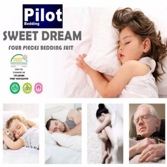Pilot Bedding PL001 New Arrival 4 In 1 Plain Color Skin-Friendly Soft And Comfortable Cotton Symphony Style Best Wedding Gift Bedding Suit June 2018 - 3 Pilot Bedding PL001 New Arrival 4 in 1 Plain Color Skin-Friendly Soft and Comfortable Cotton Symphony Style Best Wedding Gift Bedding Suit - 3