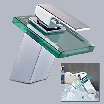 Polished Chrome Finish Waterfall Bathroom Faucet Single HandleBasin Sink Mixer Tap Lavatory Vanity Faucets Bath Shower Faucet -intl June 2018 - 2 Polished Chrome Finish Waterfall Bathroom Faucet Single HandleBasin Sink Mixer Tap Lavatory vanity Faucets bath shower faucet -intl - 2