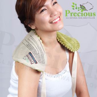 Precious Herbal Pillow Shoulder Pad Hot And Cold Compress Pain Reliever With Lavander And Peppermint 30ml Spray (White/Green) June 2018 - 3 Precious Herbal Pillow Shoulder Pad Hot and Cold Compress Pain Reliever with Lavander and Peppermint 30ml Spray (White/Green) - 3