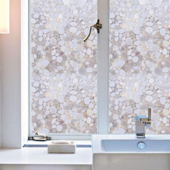 Privacy Window Film Frosted Window Stickers Self Adhesive StaticGlass 100*45cm - Intl June 2018 - 2 Privacy Window Film Frosted Window Stickers Self Adhesive StaticGlass 100*45cm - intl - 2