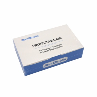 Raspberry Pi Clear Protective Case For Raspberry Pi 3 Model B, Pi 2Model B & Pi Model B+ With 2x Heatsinks - Intl June 2018 - 5 Raspberry Pi Clear Protective Case for Raspberry Pi 3 Model B, Pi 2Model B & Pi Model B+ with 2x Heatsinks - intl - 5