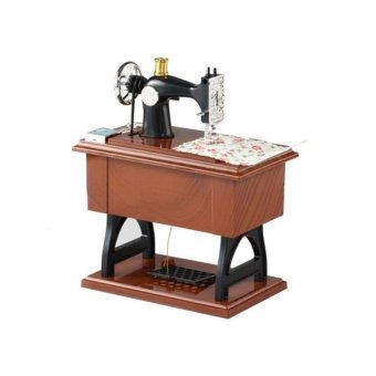 Retro Sewing Machine Music Box - Intl June 2018 - 2 Retro Sewing Machine Music Box - Intl - 2