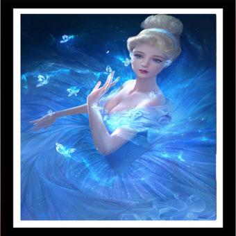 Rising Star Cinderella DIY 5D Diamond Painting Cross Stitch FullDrill Rhinestone Painting Decor J-21 June 2018 - 2 Rising Star Cinderella DIY 5D Diamond Painting Cross Stitch FullDrill Rhinestone Painting Decor J-21 - 2