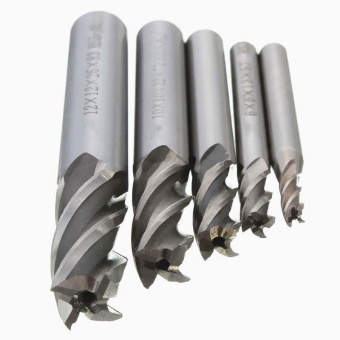 Round 4 Flute End Mill Cutter Drill Bit HSS Straight Shank CNCMilling Cutting - Intl June 2018 - 5 Round 4 Flute End Mill Cutter Drill Bit HSS Straight Shank CNCMilling Cutting - intl - 5