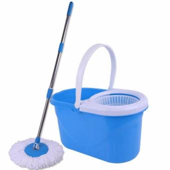 Rukia New 360? Microfiber Magic Rotating Spin Head Easy CleaningFloor Mop Bucket Set (Navy Blue) June 2018 - 4 Rukia New 360? Microfiber Magic Rotating Spin Head Easy CleaningFloor Mop Bucket Set (Navy Blue) - 4