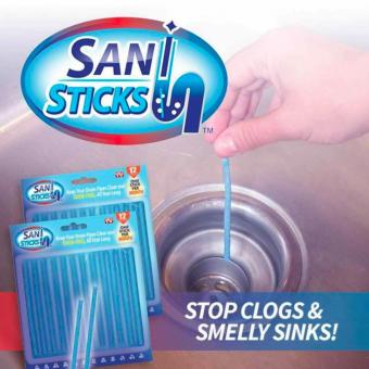 Sani Sticks Drain Cleaner And Deodorizer June 2018 - 2 Sani Sticks Drain Cleaner and Deodorizer - 2