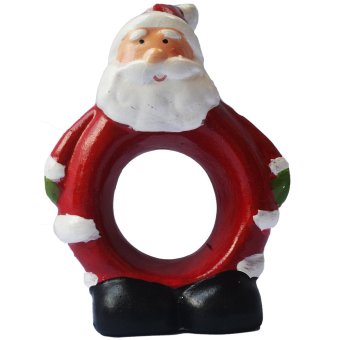 Santa Claus Napkin Ring /T Issue Holder For Table Setting Figurinefor The Holiday (Made Of Fiberglass Resin) By Everything AboutSanta (Christmas Decoration And Gift Suggestion) June 2018 - 2 Santa Claus Napkin Ring /T issue Holder for table setting Figurinefor the Holiday (Made of Fiberglass Resin) by Everything AboutSanta (Christmas decoration and gift suggestion) - 2