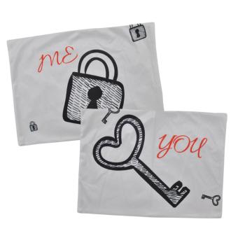 Set Of 2 Perfect Cotton Bedding Pillow Case Me And You June 2018 - 2 Set of 2 Perfect Cotton Bedding Pillow Case Me and You - 2