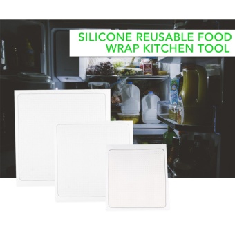 Silicone Reusable Food Wrap Kitchen Tool - Intl April 2018 - 3 Silicone Reusable Food Wrap Kitchen Tool - intl - 3