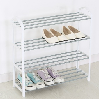 Slique 4 Layer Shoe Rack - White July 2018 - 2 Slique 4 Layer Shoe Rack - White - 2