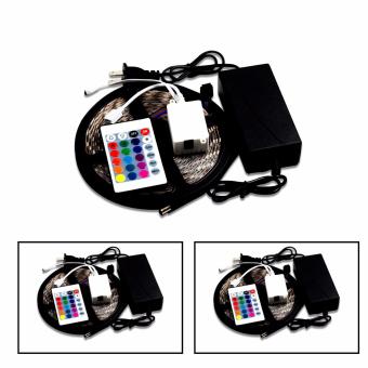 SMD 5050 RGB Waterproof 300 LED Strip Light With 44 Key Controller 12V June 2018 - 3 SMD 5050 RGB Waterproof 300 LED Strip Light with 44 Key Controller 12V - 3