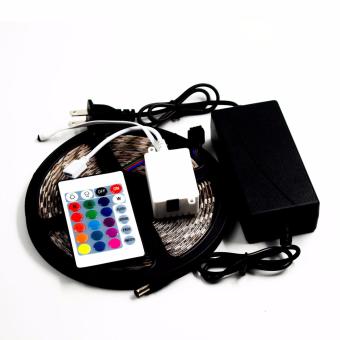 SMD 5050 RGB Waterproof 300 LED Strip Light With 44 Key Controller 12V June 2018 - 2 SMD 5050 RGB Waterproof 300 LED Strip Light with 44 Key Controller 12V - 2