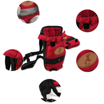 Soft Canvas Pet Dog Cat Carrier Bag Simply Front & Back Backpack June 2018 - 3 Soft Canvas Pet Dog Cat Carrier Bag Simply Front & Back Backpack - 3