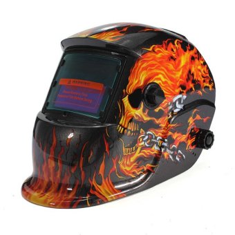 Solar Auto Darkening Welding Helmet Mask Tool UV/IR Protect Black/Yellow - Intl June 2018 - 2 Solar Auto Darkening Welding Helmet Mask Tool UV/IR Protect Black/Yellow - intl - 2