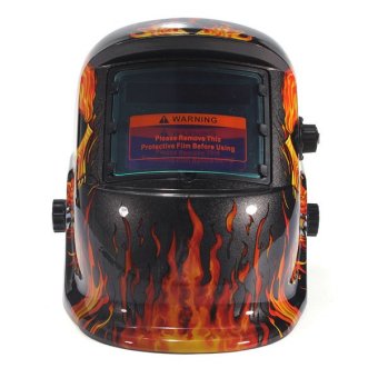 Solar Auto Darkening Welding Helmet Mask Tool UV/IR Protect Black/Yellow - Intl June 2018 - 4 Solar Auto Darkening Welding Helmet Mask Tool UV/IR Protect Black/Yellow - intl - 4