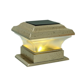 Solar Powered LED Garden Light Waterproof Outdoor Pillar Fence Lamp- Intl April 2018 - 2 Solar Powered LED Garden Light Waterproof Outdoor Pillar Fence Lamp- intl - 2