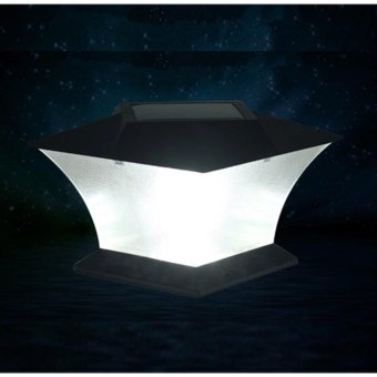 Solar Powered Pillar Head Outdoor Waterproof Pillar Wall LampEuropean Style Villa LED Wall Lamp - Intl June 2018 - 2 Solar powered pillar head outdoor waterproof pillar wall lampEuropean style villa LED wall lamp - intl - 2