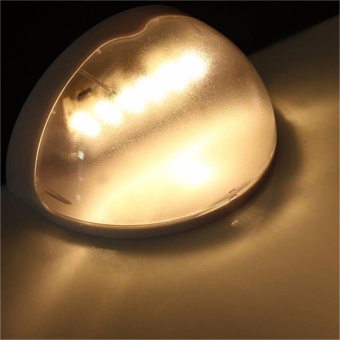 Solar Powered Wall Sensor Light Accent Lighting Waterproof 6 LED Practical Acent Lighting 10 Packs Warm White - Intl June 2018 - 5 Solar Powered Wall Sensor Light Accent Lighting Waterproof 6 LED Practical Acent Lighting 10 Packs Warm White - intl - 5