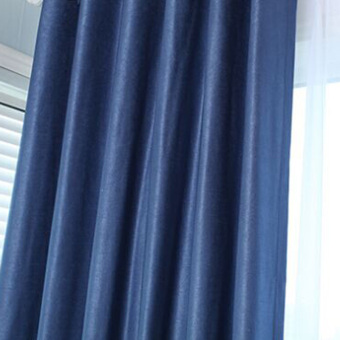 Solid Grommet Window Curtain Foam Lined Blackout Thermal Treatment Blue June 2018 - 4 Solid Grommet Window Curtain Foam Lined blackout thermal treatment Blue - 4