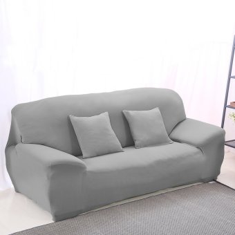 Spandex Stretch Lounge Sofa Couch Seat Cover Slipcover Case Home Decor Grey June 2018 - 2 Spandex Stretch Lounge Sofa Couch Seat Cover Slipcover Case Home Decor Grey - 2