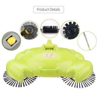 Spin Home Hand Push Broom Household Floor Dust Cleaning Cleaner Sweeper Mop Tool June 2018 - 4 Spin Home Hand Push Broom Household Floor Dust Cleaning Cleaner Sweeper Mop Tool - 4