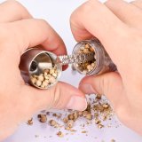 Stainless Steel Pump & Grind Pepper Mill Grinder Handheld Salt Spice Herb Mill Kitchen Essential Tool August 2018 - 4 Stainless Steel Pump & Grind Pepper Mill Grinder Handheld Salt Spice Herb Mill Kitchen Essential Tool - 4